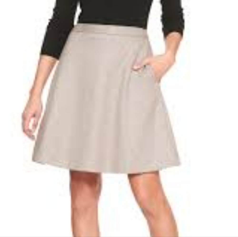 NWT Banana Republic Wooly Fit and Flare Skirt